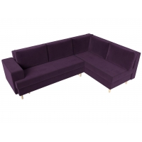 Угловой диван Сильвана велюр (фиолетовый)  - Изображение 3